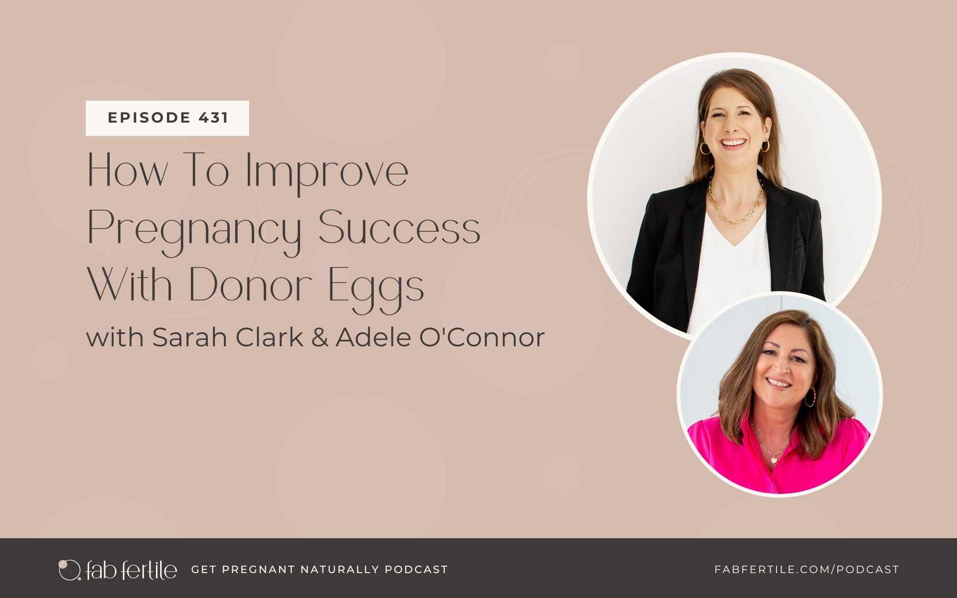 How To Improve Pregnancy Success With Donor Eggs with Adele O'Connor