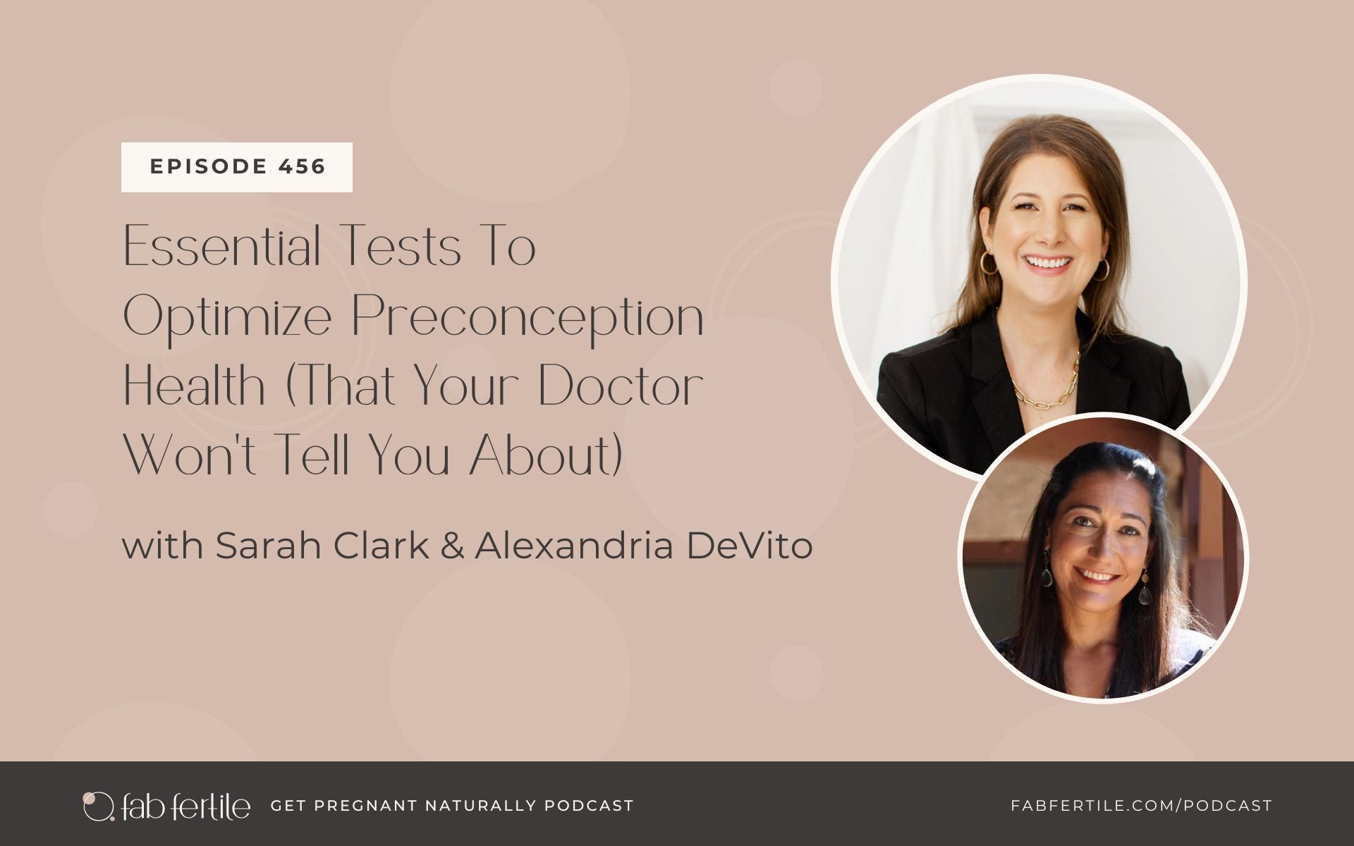 Essential Tests To Optimize Preconception Health (That Your Doctor Won't Tell You About) with Alexandria DeVito