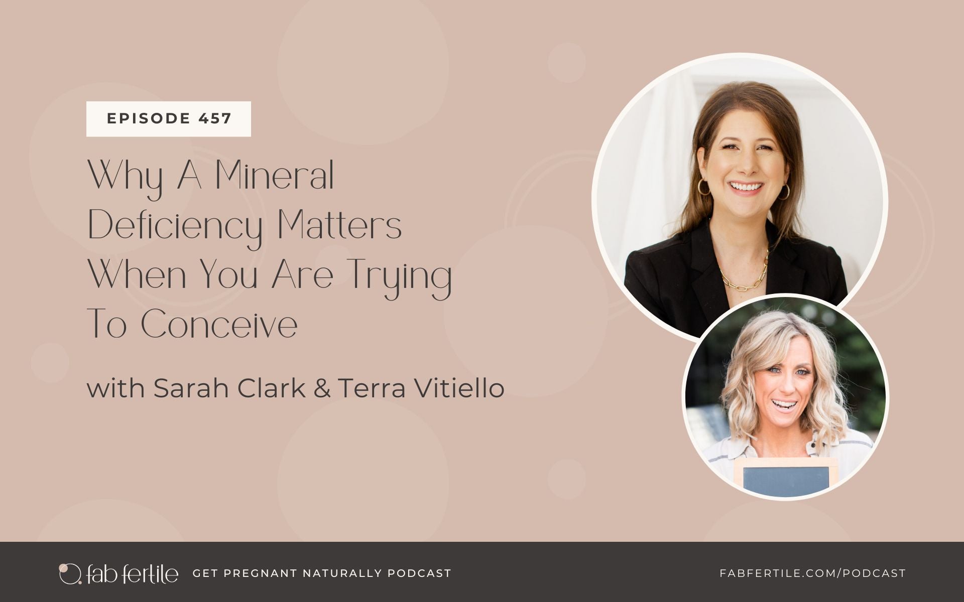 Why A Mineral Deficiency Matters When You Are Trying To Conceive with Terra Vitiello