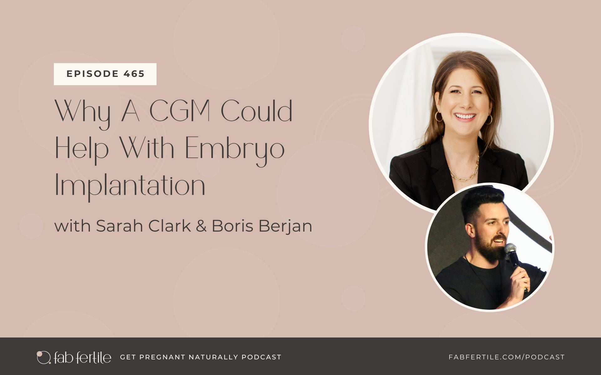 Why A CGM Could Help With Embryo Implantation with Boris Berjan