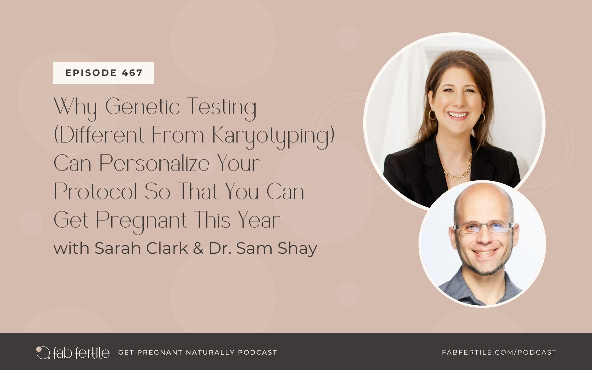 Why Genetic Testing (Different From Karyotyping) Can Personalize Your Protocol So That You Can Get Pregnant This Year with Dr. Sam Shay