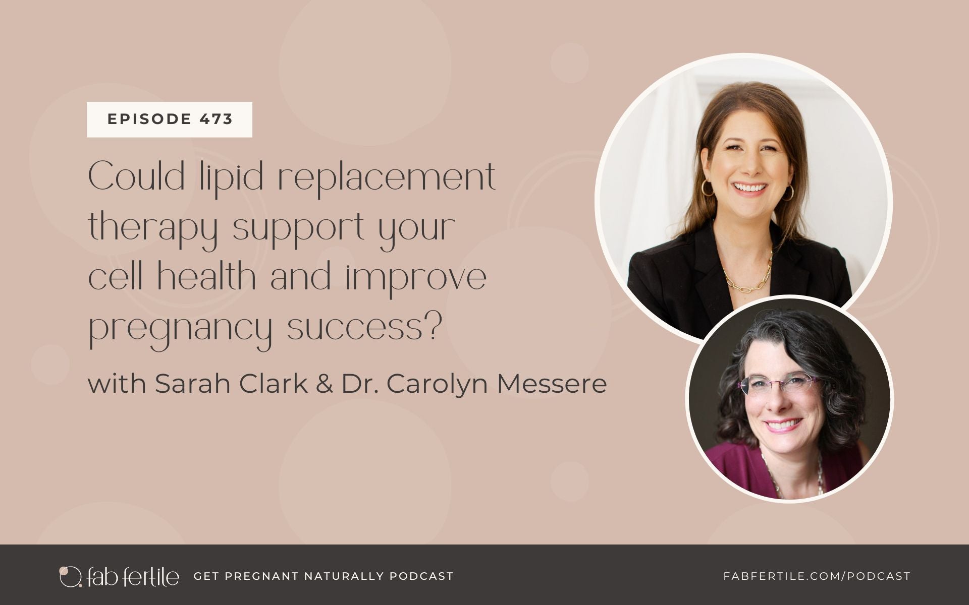 Could lipid replacement therapy support your cell health and improve pregnancy success? with Dr. Carolyn Messere