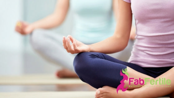 Gentle fertility yoga for the two week wait - YouTube