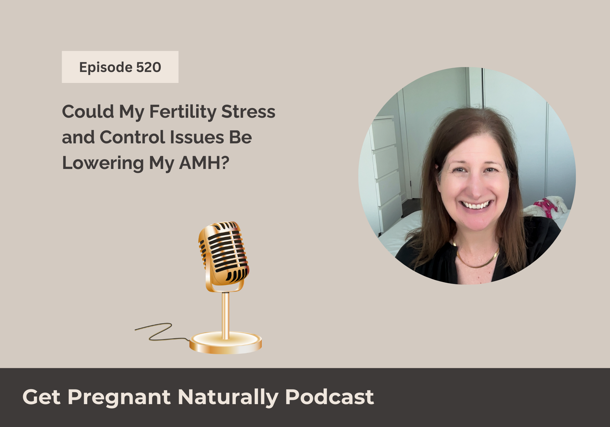 Functional fertility expert Sarah Clark discussing the link between perfectionism, control, and egg quality in women with low AMH.