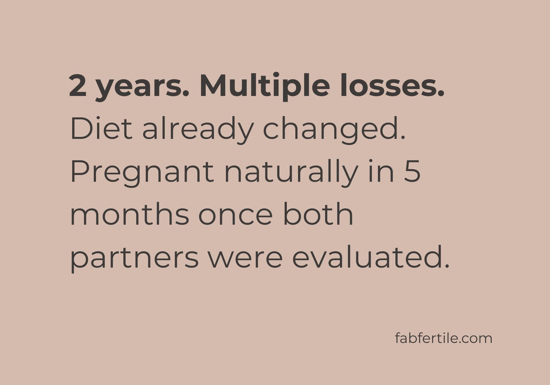 Fab Fertile success story: pregnant naturally after two years and multiple miscarriages