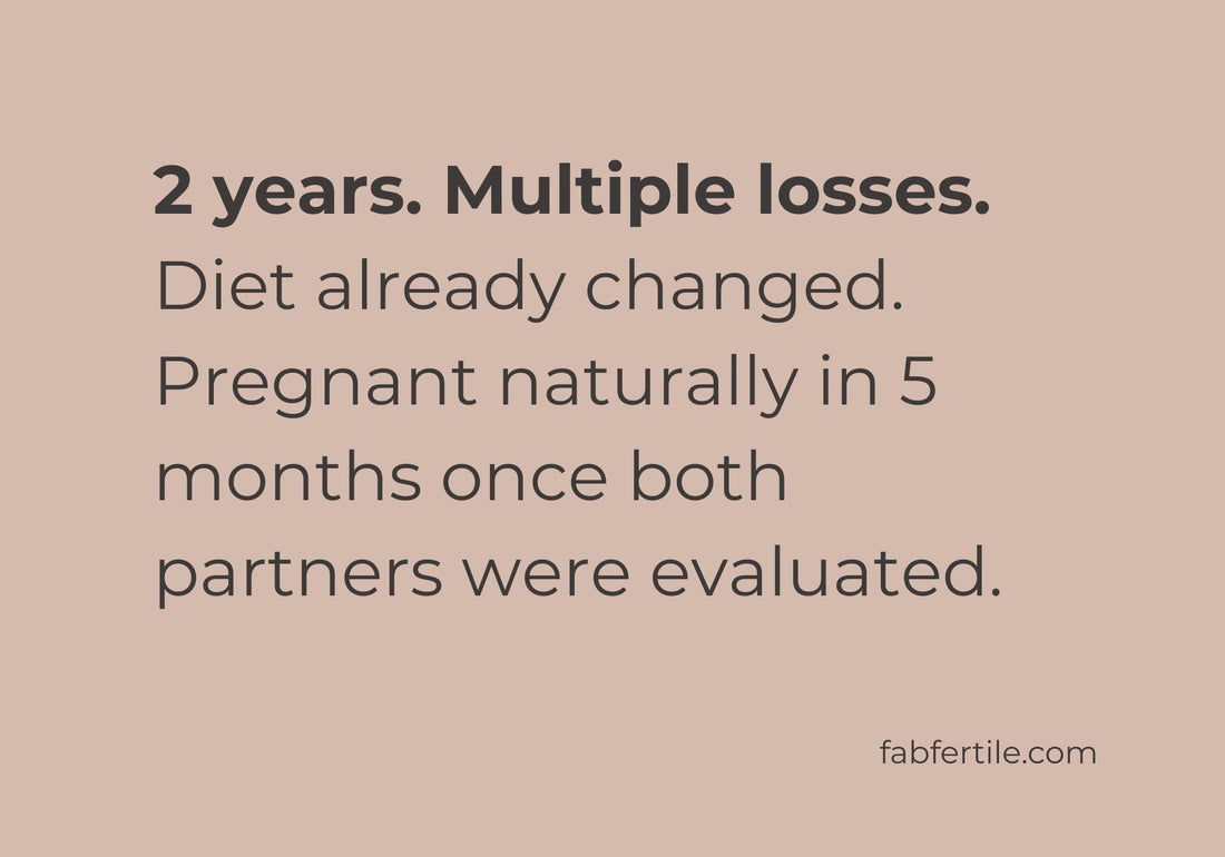 Fab Fertile success story: pregnant naturally after two years and multiple miscarriages