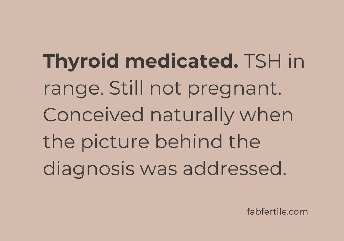 Fab Fertile success story: conceived naturally with hypothyroidism and normal fertility workup