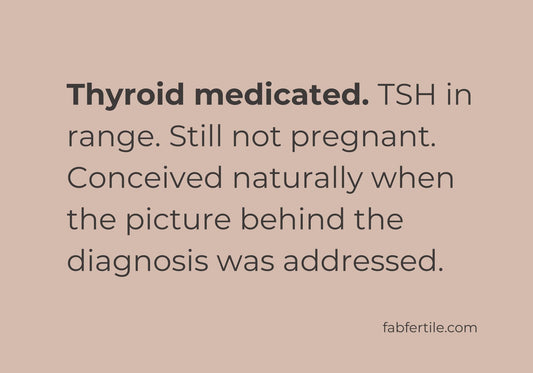 Fab Fertile success story: conceived naturally with hypothyroidism and normal fertility workup